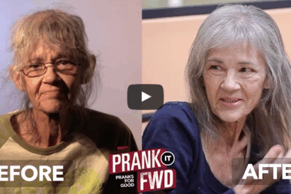 Een verrassing voor dakloze mensen