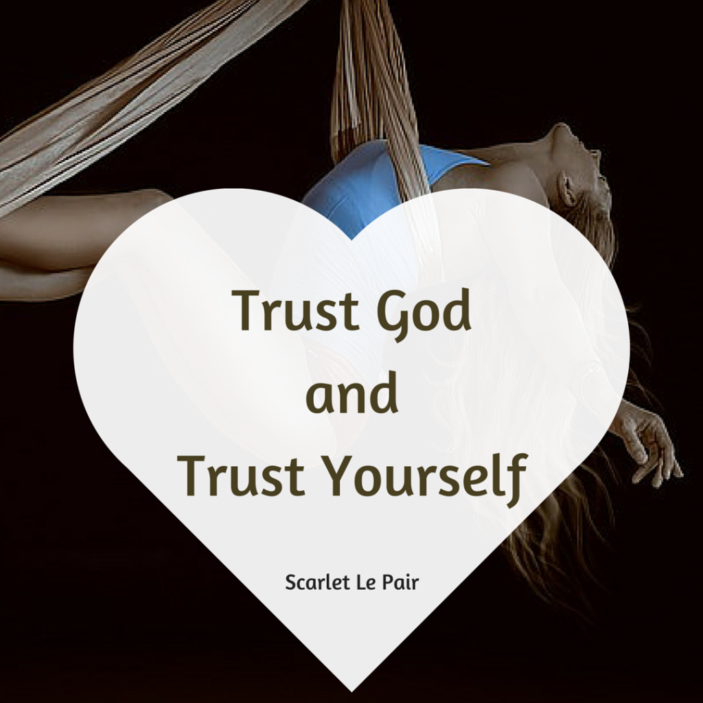 vertrouw op god en op jezelf