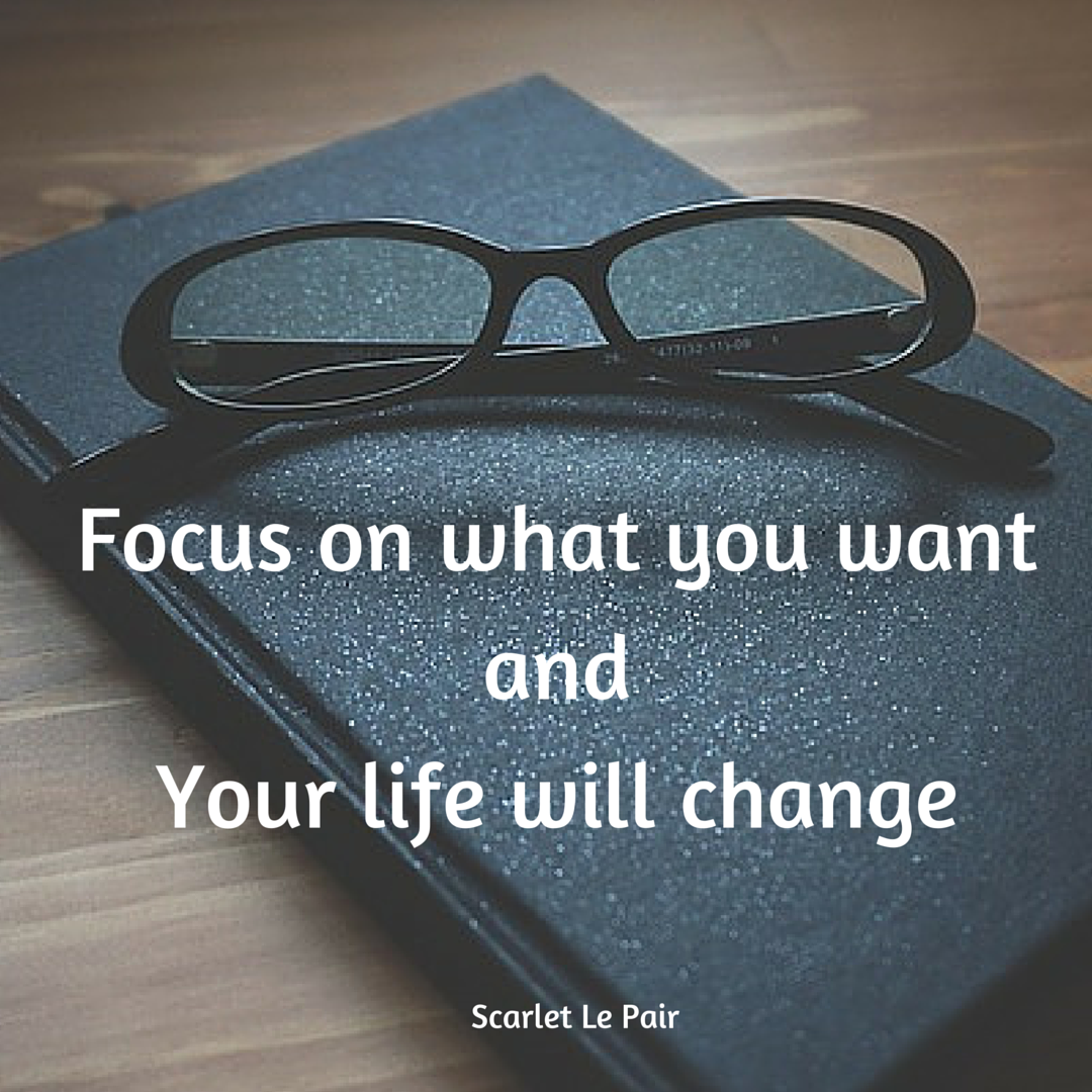 focus je op wat je wilt