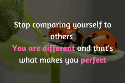 jezelf vergelijken met anderen