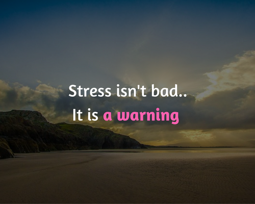 stress is een uitdaging