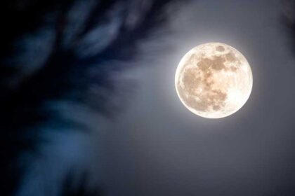 de volle maan van december 2020