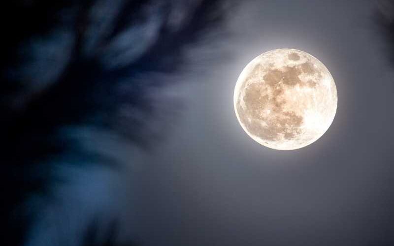 de volle maan van december 2020