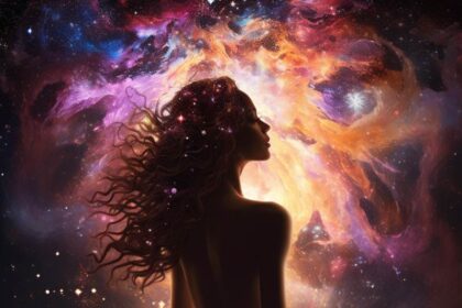 het universum staat achter je